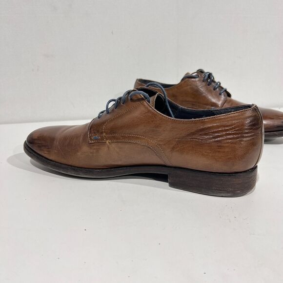 To Boot New York Adam Derrick Brown Lace Up Dress Shoes Men's Sz 10 108214 - Picture 3 of 11